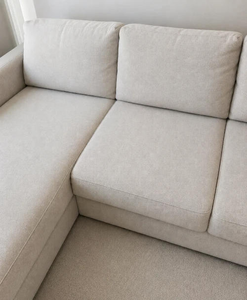 Fabric Sectional Sofa after DRX cleaning